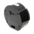 Vue arrière d'une radio-réveil avec connexions et haut-parleur, boîtier noir