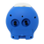 Fond de réveil bleu avec deux ports de connexion et un compartiment à piles