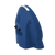 Réveil bleu sur le côté avec des commandes et des découpes