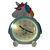 Réveil licorne bleu clair avec affichage lumineux et couleurs vives sur la tête de licorne