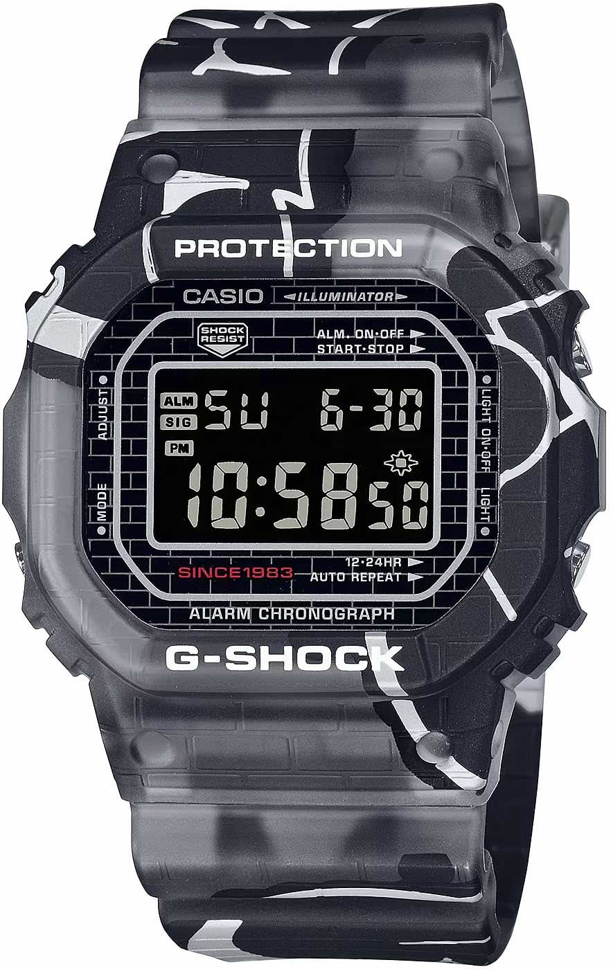 Casio G-Shock DW-5000SS-1ER Montre Homme • Résistance Extrême aux Chocs • Design Rétro Iconique