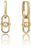 ANIA HAIE E045-04G Créoles avec pendentif