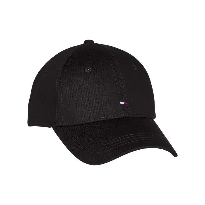 Tommy Hilfiger Classic BB Kappe, schwarze Baseballkappe mit verstellbarem Riemen