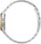 Bracelet de montre Citizen pour femme avec maillons argentés et couronne dorée