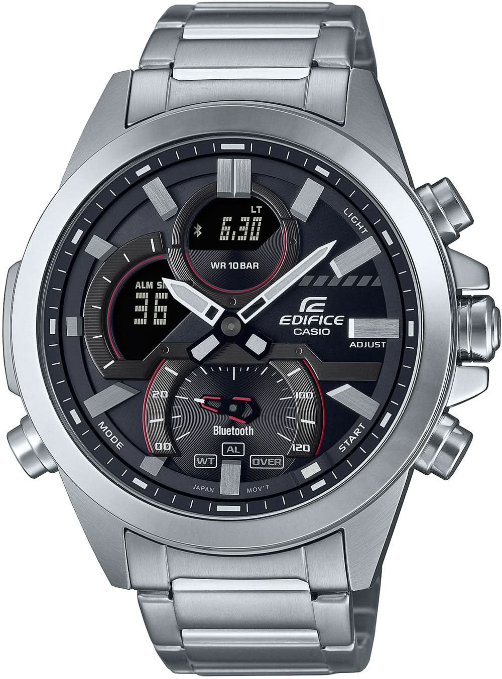 Casio Edifice ECB-30D-1AEF Montre Homme • Fonctions intelligentes • Heure universelle