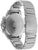 Fond de montre Casio EDIFICE pour homme avec boîtier en acier argenté et bracelet à maillons.