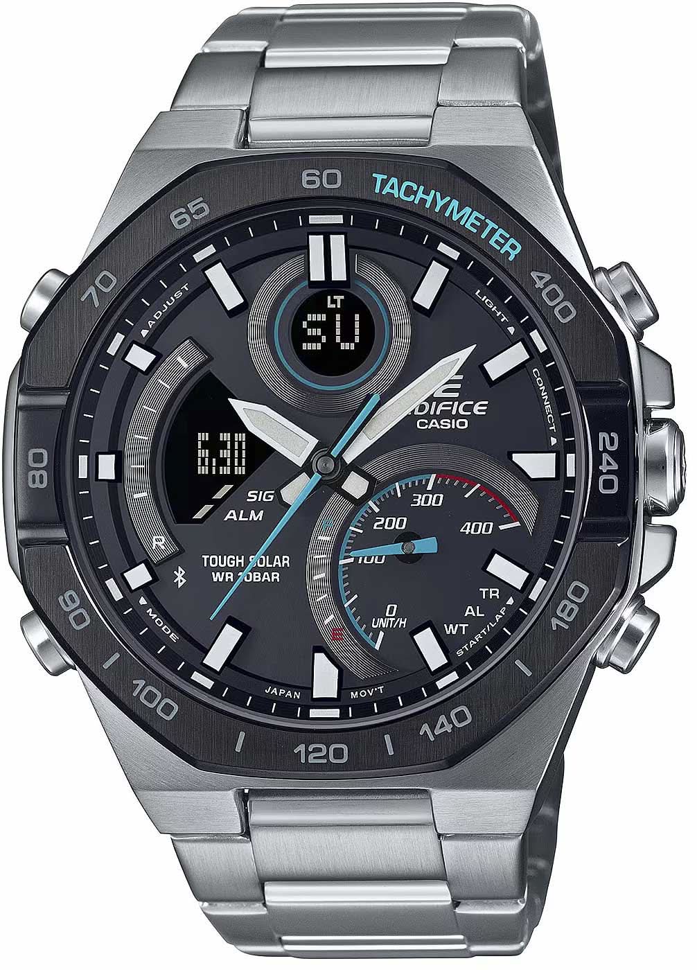Casio Edifice ECB-950DB-1AEF Montre Homme • Tough Solar • Fonctions Intelligentes