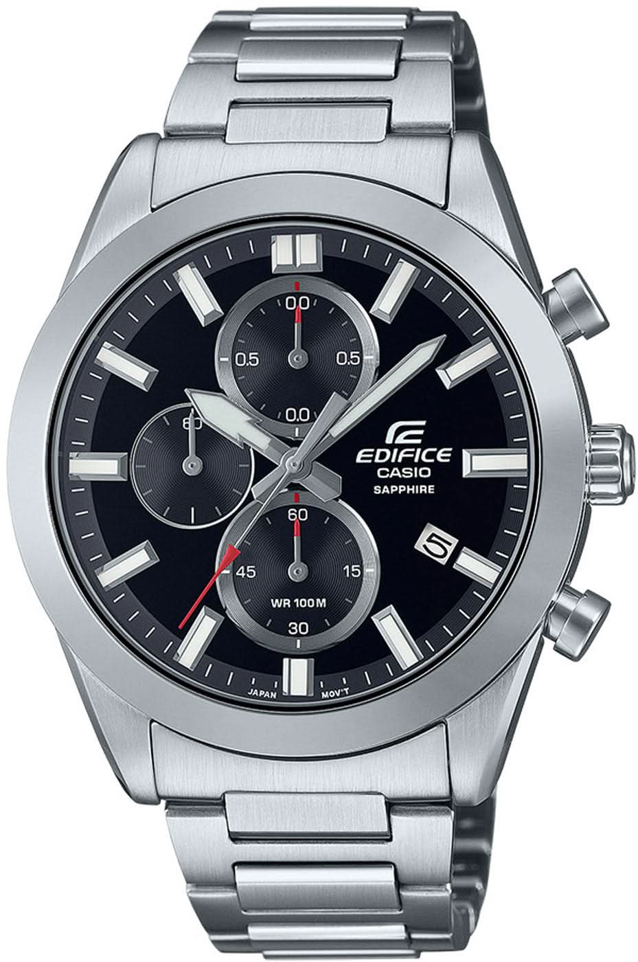 Casio Edifice EFB-710D-1AVUEF Homme • Verre Saphir • Chronographe