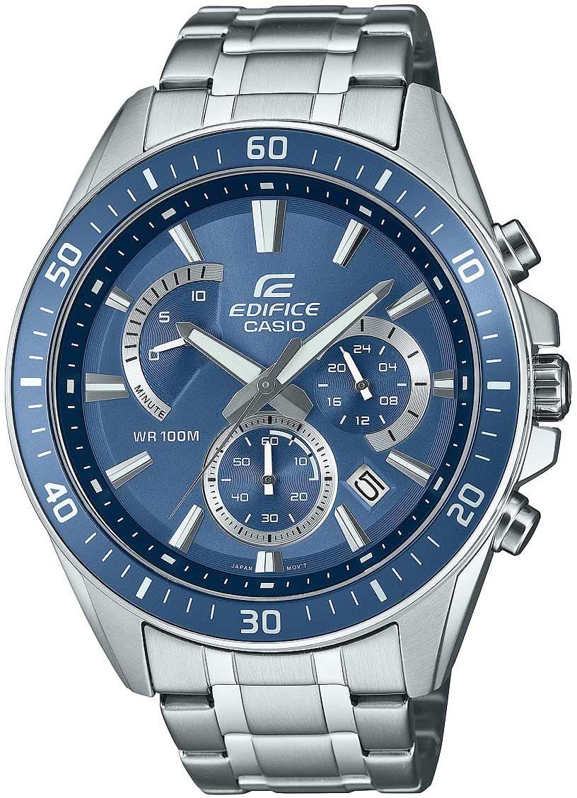 Casio Edifice EFR-552D-2AVUEF Montre Homme • Chronographe • Étanche 10 Bar