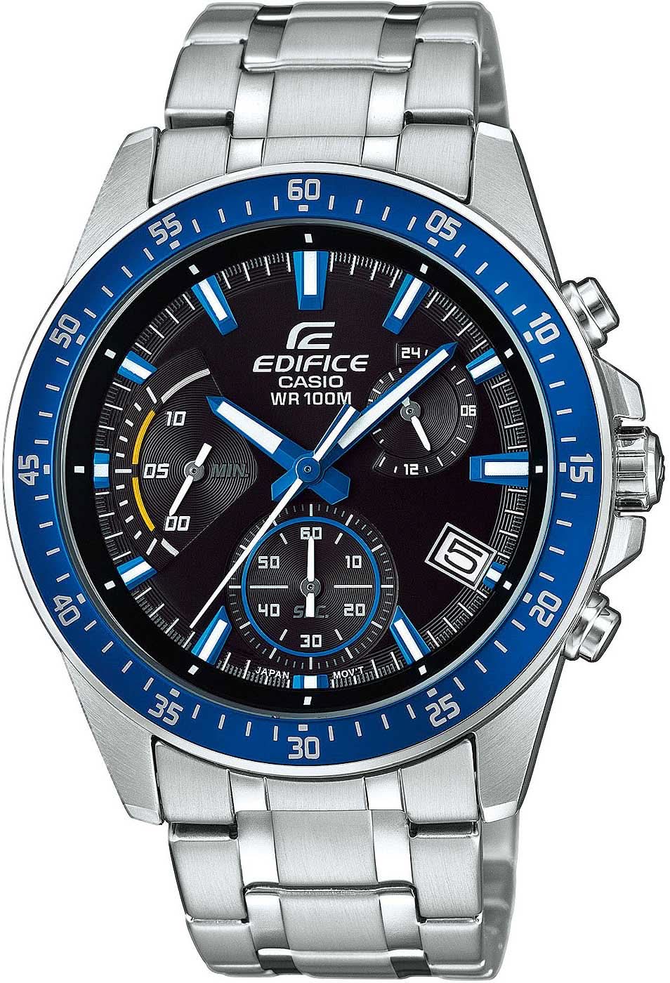 Casio Edifice EFV-540D-1A2VUEF Montre Homme • Chronomètre