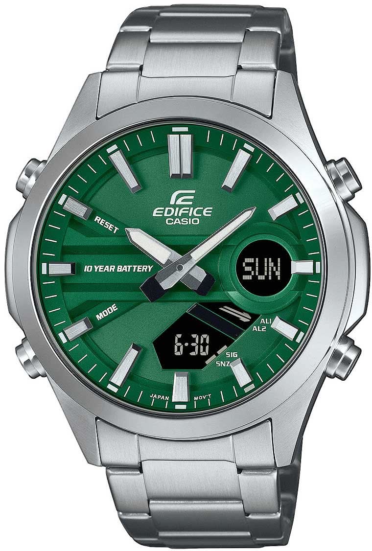Casio Edifice EFV-C120D-3AEF Montre Homme • Batterie 10 Ans • Telememo 30