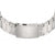 Bracelet en acier inoxydable avec fermoir et gravure sur la montre homme