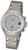 Herrenuhr aus Edelstahl Bicolor mit goldenen Akzenten, analogem Zifferblatt und Datumsanzeige