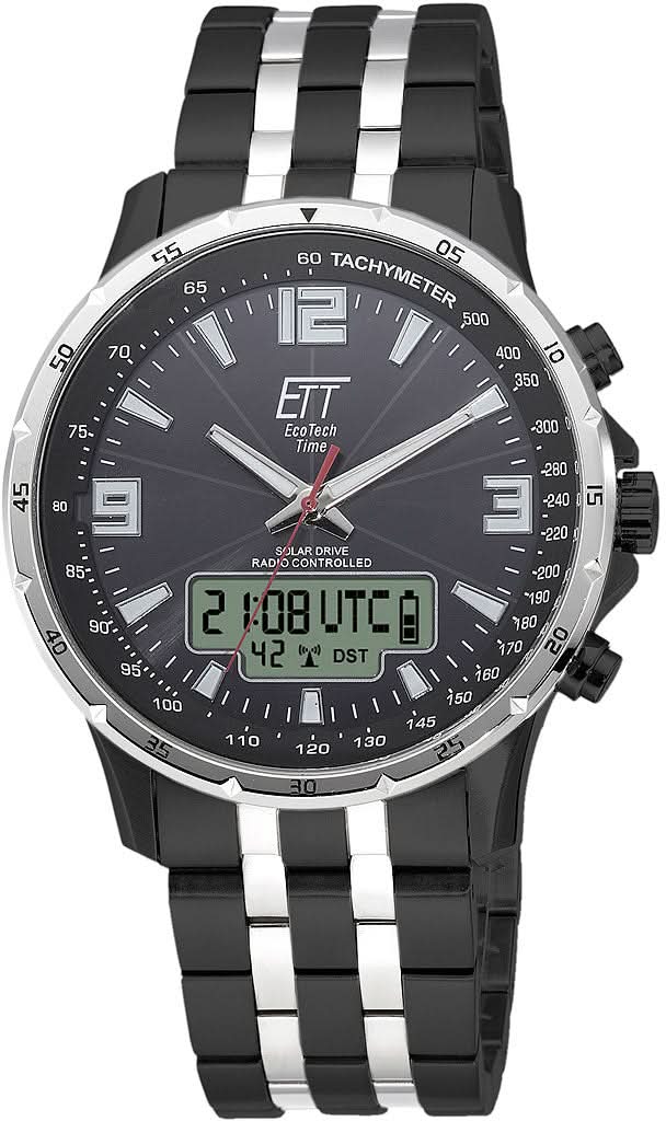 Montre homme Eco Tech Time Professional EGS-11568-21M • Alimentation solaire • Technologie radio