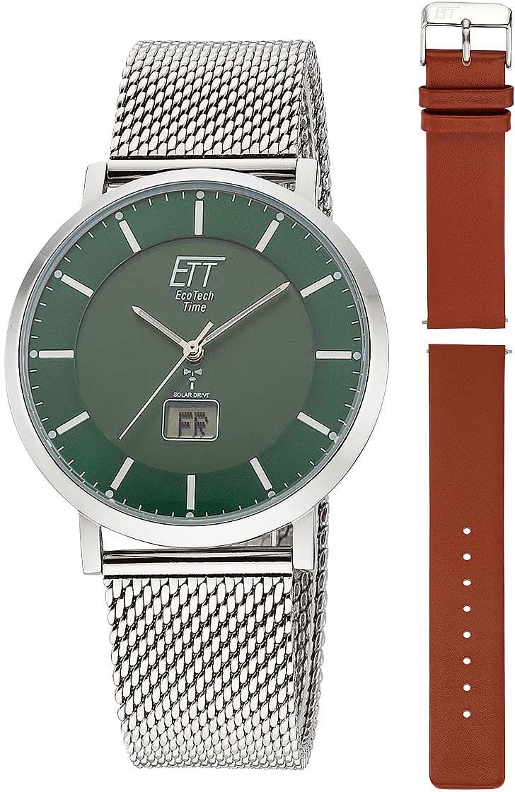 Montre Eco Tech Time Atacama EGS-11622-81MS pour homme • Énergie solaire radio-pilotée • Technologie radio-pilotée précise