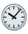 Horloge murale GER-Technik 50 cm Ø métal • Radio-pilotée • Design intemporel