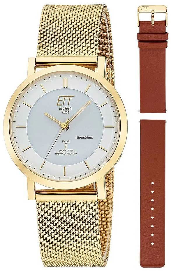 Montre pour femme Eco Tech Time Atacama ELS-11619-11MS • Alimentation solaire • Technologie radio