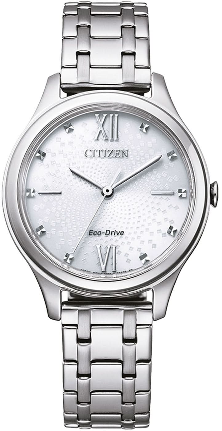 Citizen EM0500-73A Montre pour femme • Bracelet en acier inoxydable • Boucle déployante