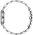 Citizen Eco-Drive montre pour femme, boîtier et bracelet en argent, vue de côté