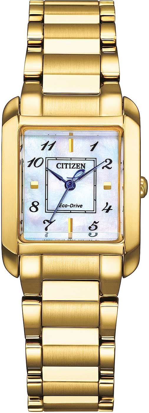 Montre Citizen L EW5602-81D pour femme • Eco-Drive Solaire • Cadran en nacre