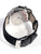 Festina Herrenuhr: Rückseite am Gehäuse mit schwarzem Lederarmband