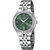 Festina Mademoiselle Damen-Armbanduhr mit grünem Zifferblatt und Edelstahlarmband
