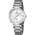 Festina Mademoiselle Damenuhr: silbernes Metallarmband, rundes weißes Zifferblatt mit römischen Ziffern