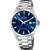 Festina Herrenuhr mit blauem Zifferblatt, Edelstahlarmband und Analog-Quarzwerk