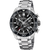Festina Herren-Chronographuhr mit schwarzem Keramikzifferblatt und Edelstahlarmband