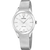 Festina Damenuhr mit silbernem Mesh-Armband, silbernem Zifferblatt und Saphirglas