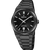 Festina Herrenuhr mit schwarzem Zifferblatt, Stabindizes, Datumsanzeige und Metallarmband