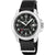 Festina Herrenuhr mit schwarzem Textilarmband und schwarzem Zifferblatt