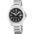 Festina Field Herrenuhr mit Edelstahlband, schwarzem Zifferblatt und Datumsfenster