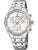 Festina Damen-Armbanduhr mit silbernem Edelstahlband und Chronograph-Zifferblatt, Strass-Lünette