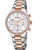Festina Damenarmbanduhr mit Chronograph, perlmuttfarbenem Zifferblatt und Metallband
