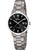 Festina Titanium Damenuhr mit schwarzem Zifferblatt, Metallband und Datumsanzeige