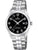 Festina Classics Herrenuhr mit schwarzem Zifferblatt, Edelstahlband und Datumsanzeige