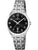 Festina Titanium Damenarmbanduhr mit schwarzem Zifferblatt und Metallarmband
