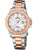 Festina Damenuhr Boyfriend bicolor mit Perlmutt-Zifferblatt, Datumsanzeige, Mineralglas