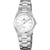 Festina Damenuhr mit weißem Zifferblatt und Edelstahlarmband, Analoganzeige
