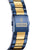 Festina Sport-Chronograph Herrenuhr mit blau-goldenem Metallarmband und Gehäuse