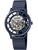 Herrenarmbanduhr Festina mit blauem Zifferblatt, römischen Zahlen, Meshband und Sichtwerk
