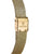 Goldfarbene Damenuhr mit Edelstahl-Milanaiseband, Schließe und FESTINA Logo