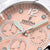 Festina Montre Femme : cadran rose avec compteurs chronographes