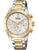 Festina Damenuhr, bicolor Gold/Silber mit Chronograph-Ziffernblatt und Armband