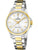 Festina Damen Solar-Uhr mit bicolor Edelstahlarmband und weißem Zifferblatt