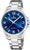 Montre Festina pour femme avec cadran bleu et bracelet en métal argenté