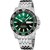 Festina Taucheruhr für Herren mit grünem Zifferblatt und Edelstahlarmband