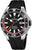 Montre Festina Diver pour homme avec cadran noir, affichage de la date et bracelet en caoutchouc noir.
