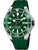 Festina Herrenuhr mit grünem Zifferblatt, Lünette und Kautschukband, Datumsanzeige